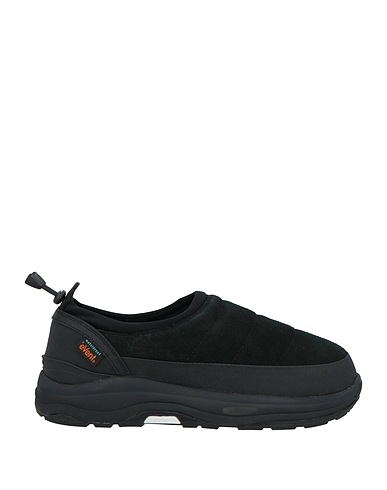 SUICOKE Sneakers Black Leather, Other Fibres