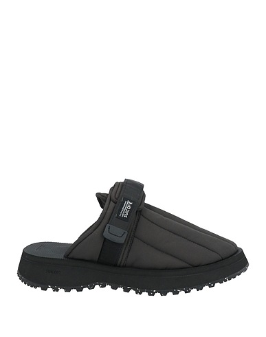 SUICOKE Mules and clogs Black Textile fibres