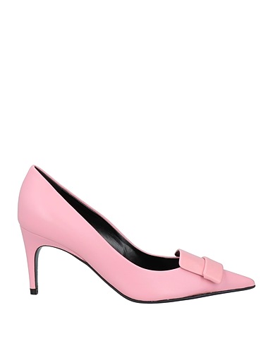 SERGIO ROSSI Court Pink Leather