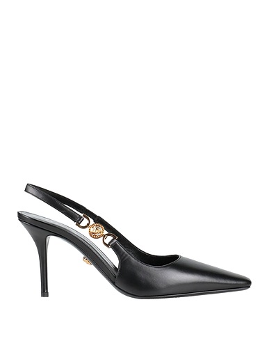 VERSACE Court Black Calfskin