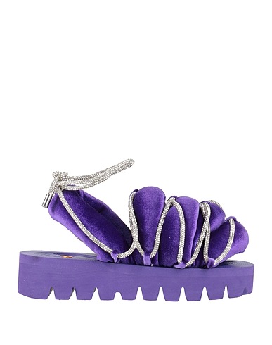 AHDIID Sandali Viola Fibre tessili