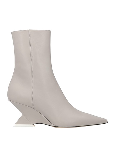 THE ATTICO Ankle boot GRIGIO Leather