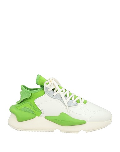 Y-3 Sneakers Off white Leather, Textile fibers