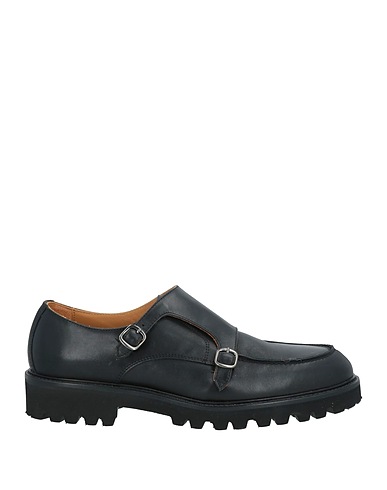 MANIFATTURE ETRUSCHE Mocasín Negro Cuero