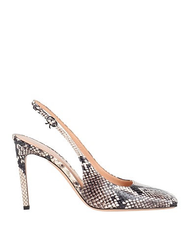 GIANVITO ROSSI Pump Grey Leather