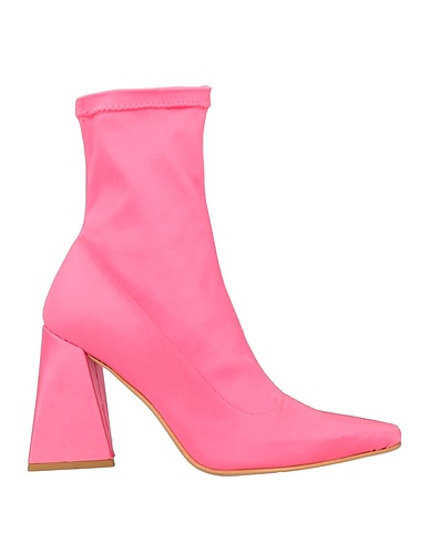TIMES Ankle boot Fuchsia Textile fibres