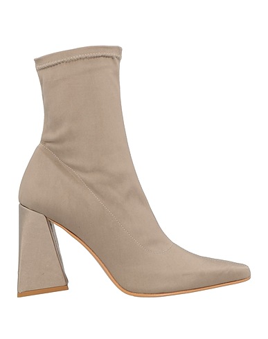 TIMES Ankle boot Taupe Textile fibres