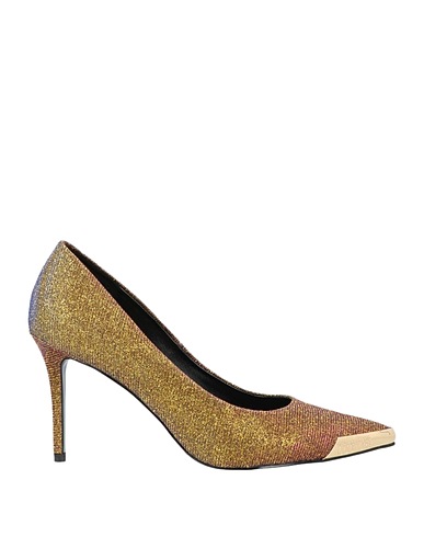 VERSACE JEANS COUTURE Court Gold Textile fibres