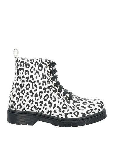 ANIYE BY Ankle boot White Textile fibers