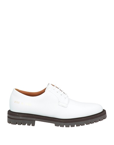 WOMAN by COMMON PROJECTS レースアップシューズ ホワイト 革（なめし加工）
