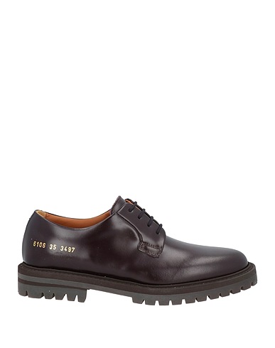 WOMAN by COMMON PROJECTS Laced shoes Dark brown Leather
