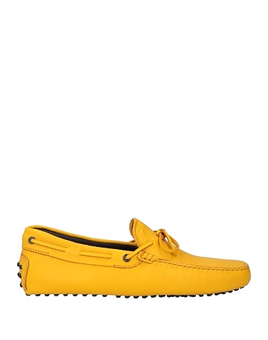 TOD'S Loafers Yellow Leather