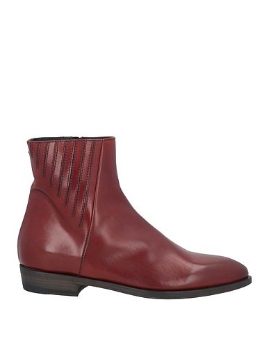 PANTANETTI Ankle boot Burgundy Leather
