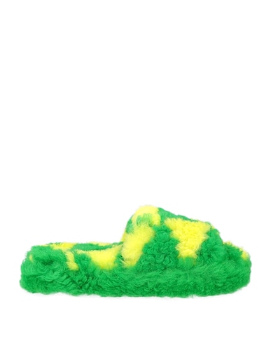BOTTEGA VENETA Sandals Green Shearling