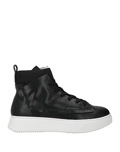 IXOS Sneakers Nero Pelle, Fibre tessili