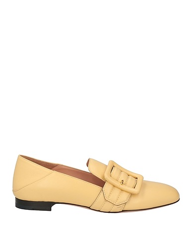 BALLY Loafers Pastel yellow Lambskin