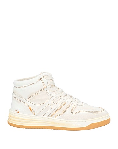 HOGAN Sneakers Ivory Textile fibers