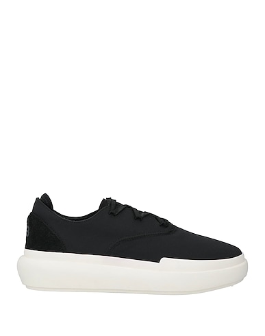 Y-3 Sneakers Black Leather, Textile fibres