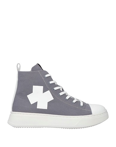 IXOS Sneakers Grigio Fibre tessili, Pelle