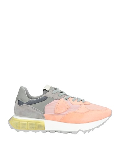 PHILIPPE MODEL Sneakers Light pink Leather, Textile fibres