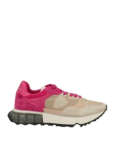 PHILIPPE MODEL Sneakers Sabbia Pelle, Fibre tessili