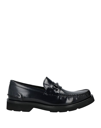 CALÒ Loafers Midnight blue Leather
