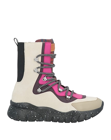 BALLY Ankle boot Calfskin, Textile fibres