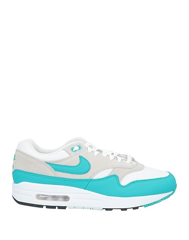 NIKE Sneakers White Leather, Textile fibres