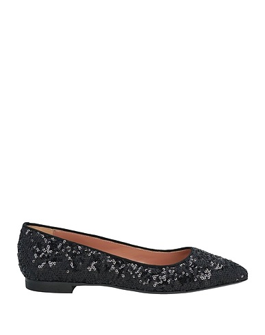 POLLINI Ballet flats Black Textile fibres