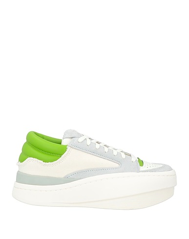 Y-3 Sneakers White Textile fibres, Leather