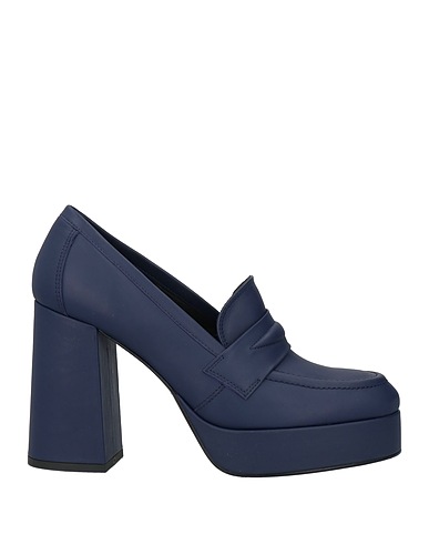 BRUNO PREMI Loafers Midnight blue Leather