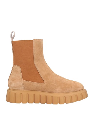 VOILE BLANCHE Ankle boot Camel Leather