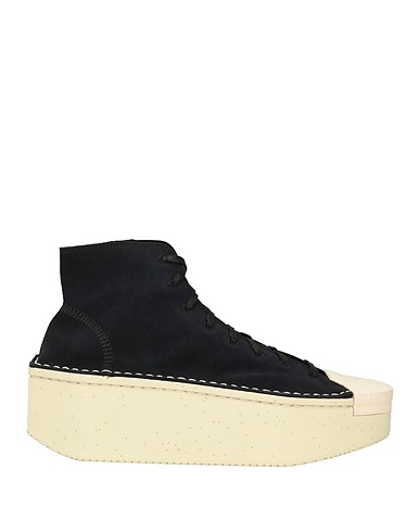 Y-3 Sneakers Black Leather, Rubber
