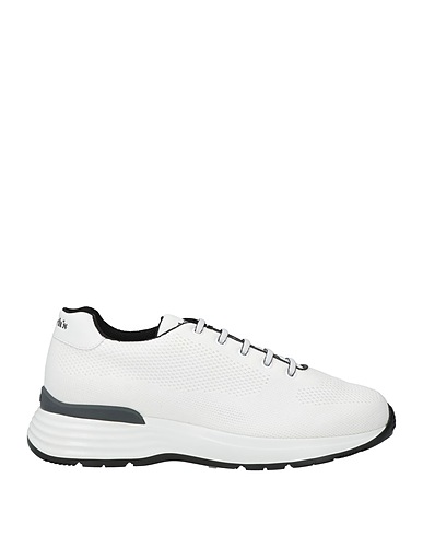 CHURCH'S Sneakers Bianco Fibre tessili, Pelle