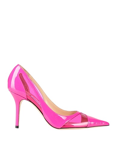 JIMMY CHOO Court Fuchsia Leather