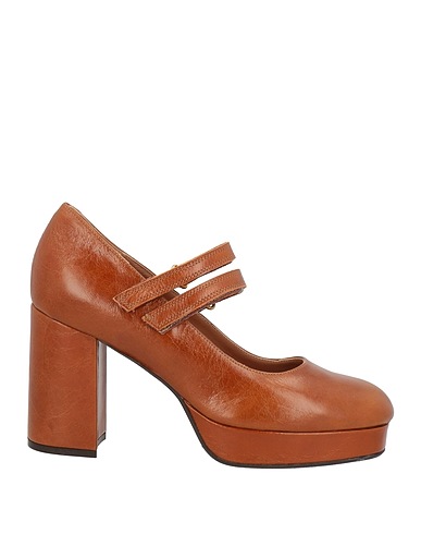 CARMENS Pump Tan Leather