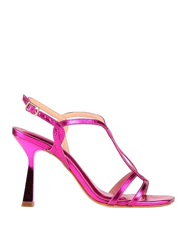 MISS UNIQUE Sandali Fucsia Pelle