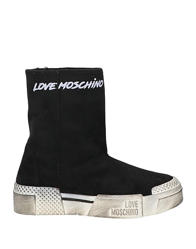 LOVE MOSCHINO Stiefelette Schwarz Gewebefasern
