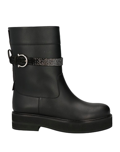 FERRAGAMO Ankle boot Black Leather