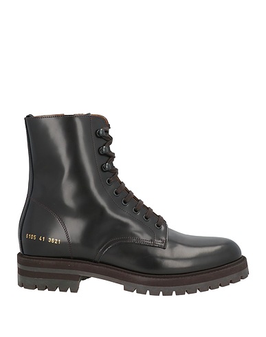 WOMAN by COMMON PROJECTS Ankle boot Dark brown Leather
