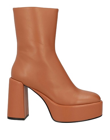JEANNOT Ankle boot Camel Leather