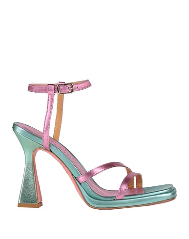 NINNI Sandals Pink Textile fibres