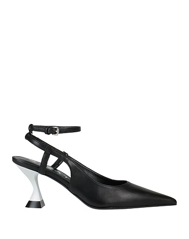 STRATEGIA Court Black Leather
