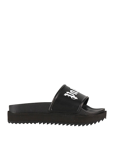 PALM ANGELS Sandals Black Textile fibers