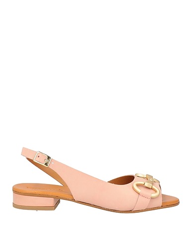 VINCENT VEGA Sandals Pink Calfskin