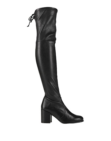 STUART WEITZMAN Boots Black Leather
