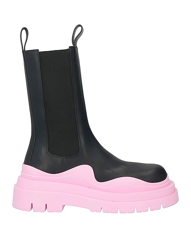 BOTTEGA VENETA Μποτάκι Μαύρο Δέρμα