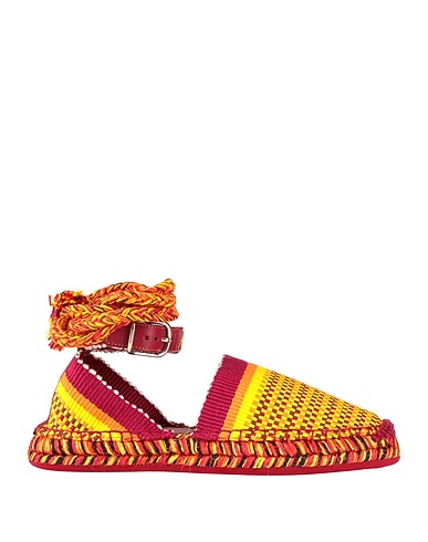CHLOÉ Espadrilles Yellow Textile fibres