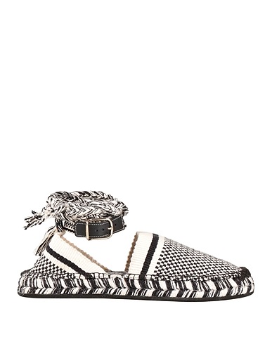 CHLOÉ Espadrilla Negro Fibras textiles