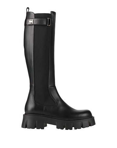 ELISABETTA FRANCHI Boots Black Leather